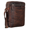 "Fox" Męska Torba Skórzana Vintage Messenger Mała i Elegancka