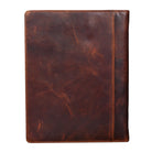Leder Aktenmappe cognac braun