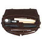 Businesstasche Herren braun Leder