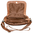 Braune Leder Handtasche Frauen klein
