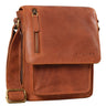 "Finn" Mała Torba Męska Na Ramię Skórzana Vintage Messenger 8.4"