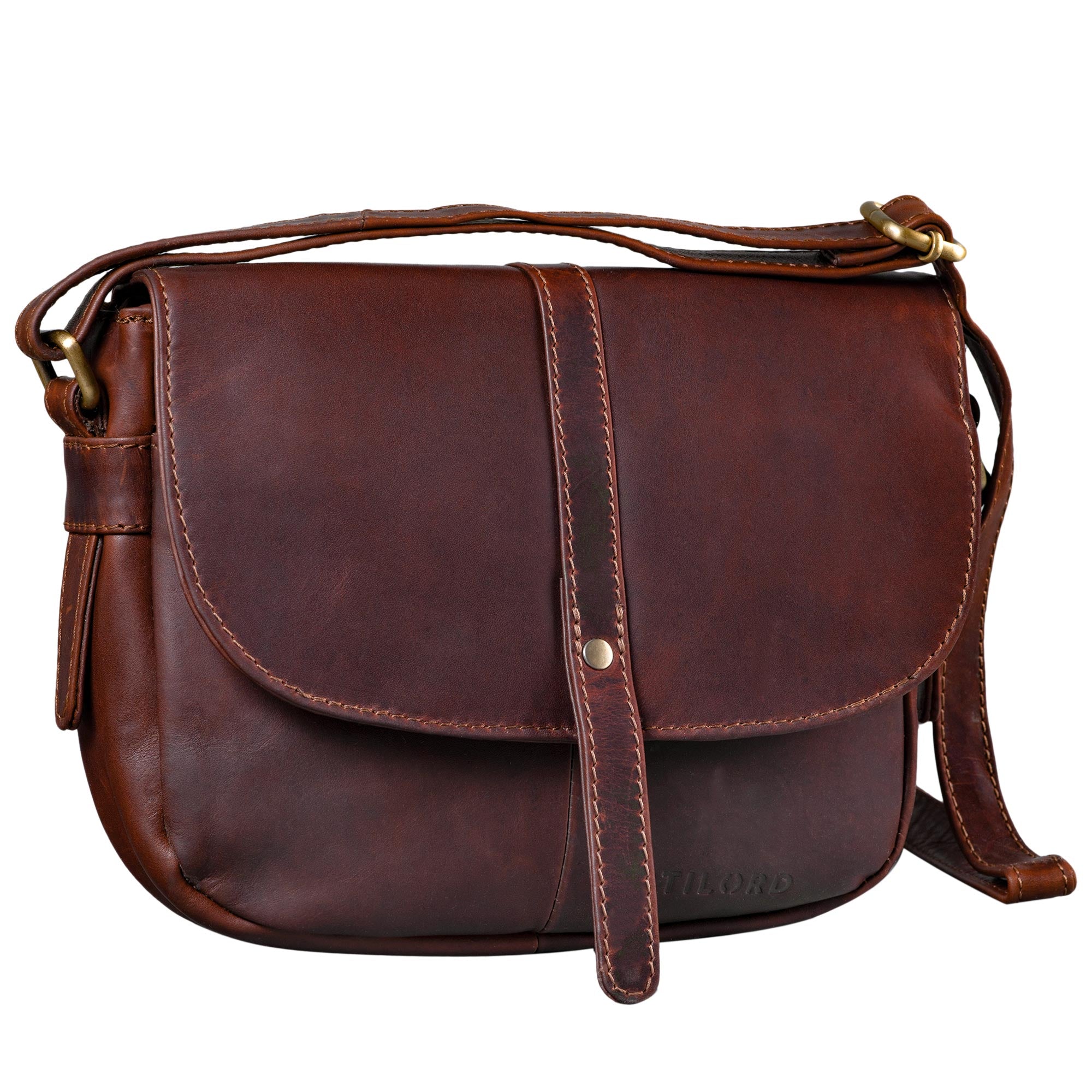 Damentasche Leder Vintage klein