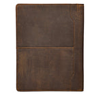 Braune Konferenzmappe Echtleder
