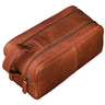 Vintage Kulturtasche Herren Damen Leder