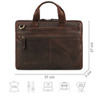 Laptoptasche aus Leder bis 14 Zoll