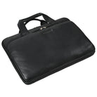Laptophülle 15 Zoll Leder schwarz