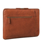 Laptoptasche aus Leder in Cognac