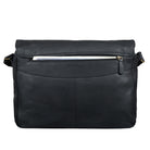 Ledertasche groß DIN A4 Aktenordner schwarz