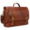 Aktentasche Herren Leder Vintage braun