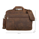 Messengerbag Leder braun für Herren