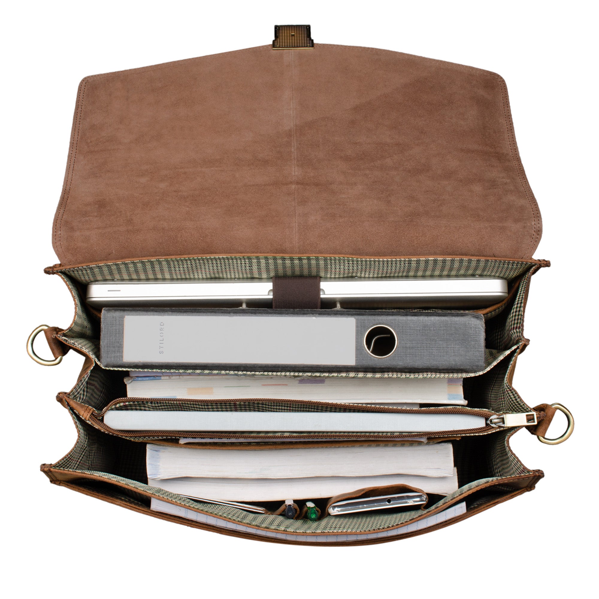 Vintage Ordnertasche groß