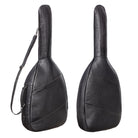 Echtleder Gitarrentasche schwarz für 4/4 Gitarren