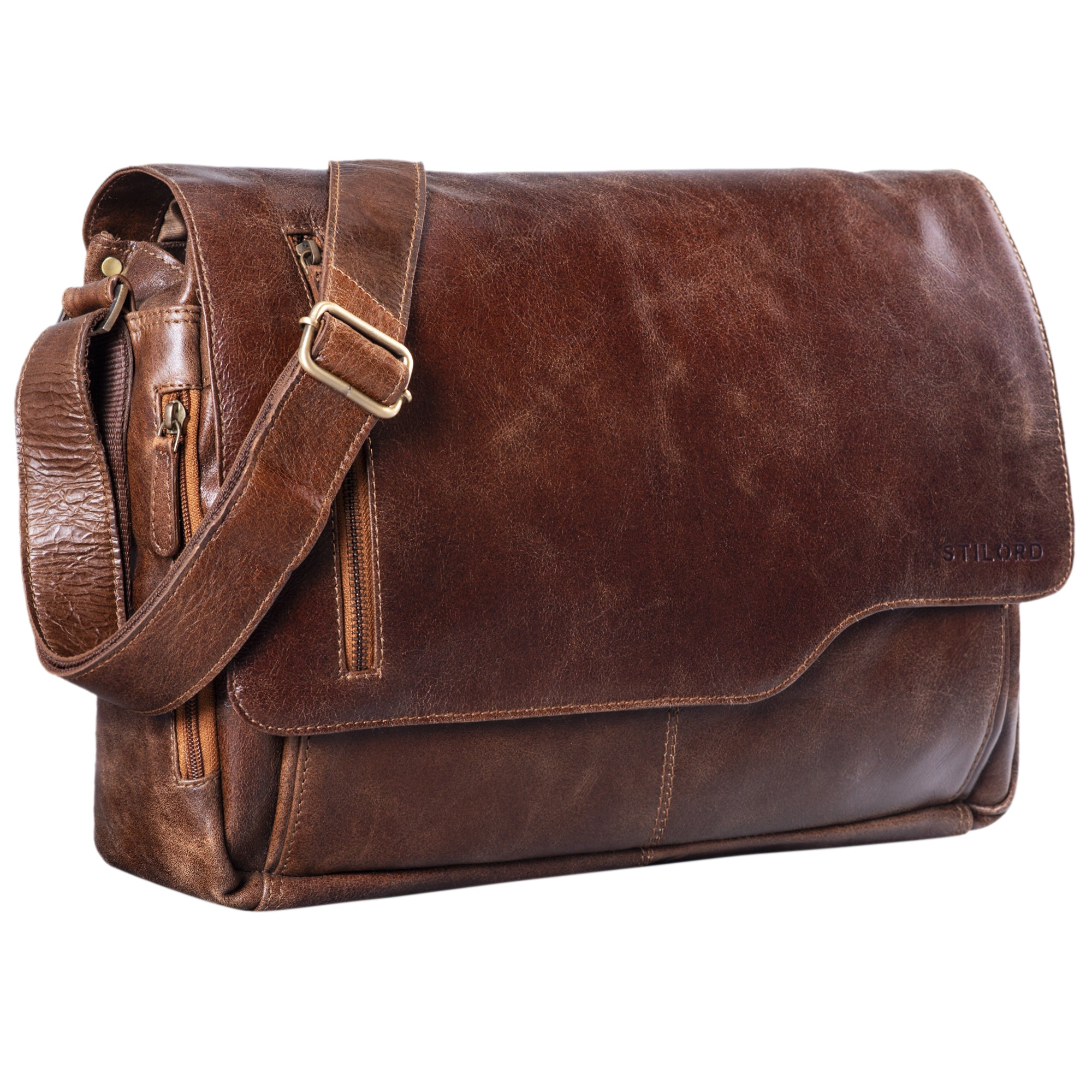 Vintage Umhängetasche Leder für Herren