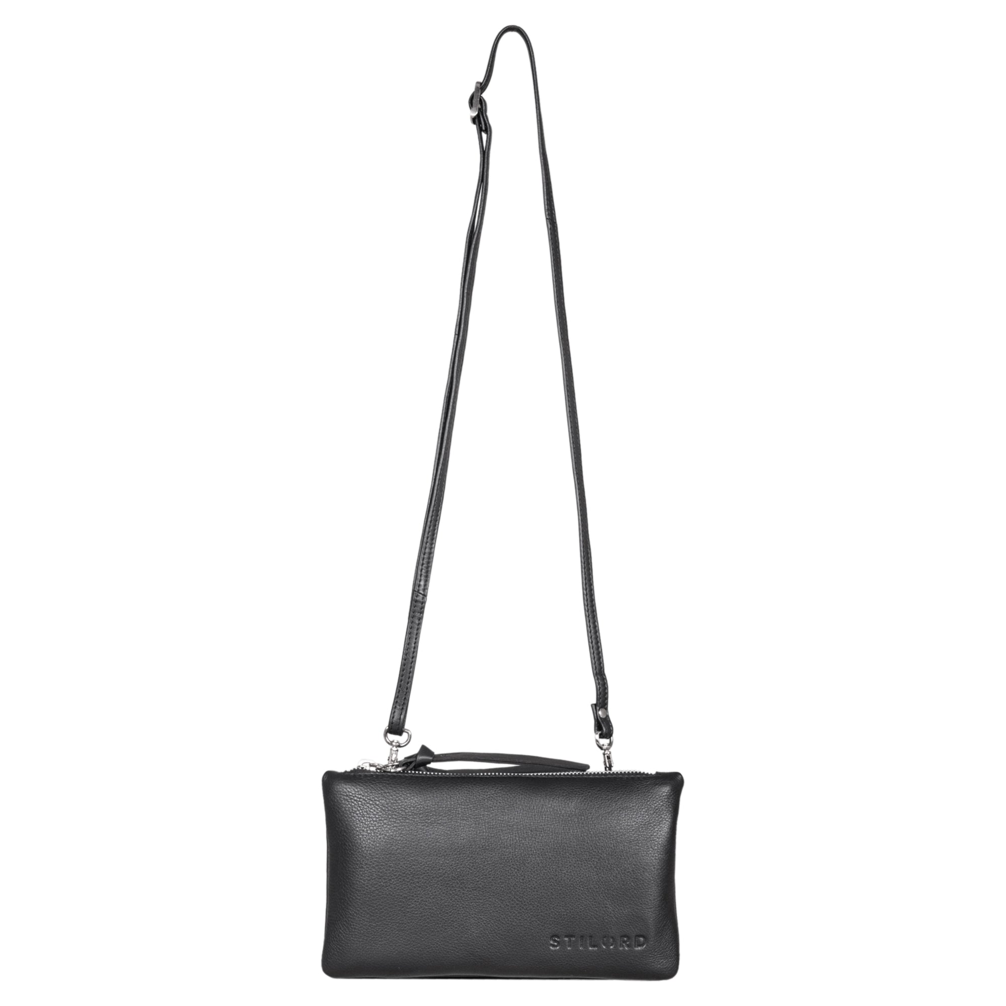 Leder Clutch Damen