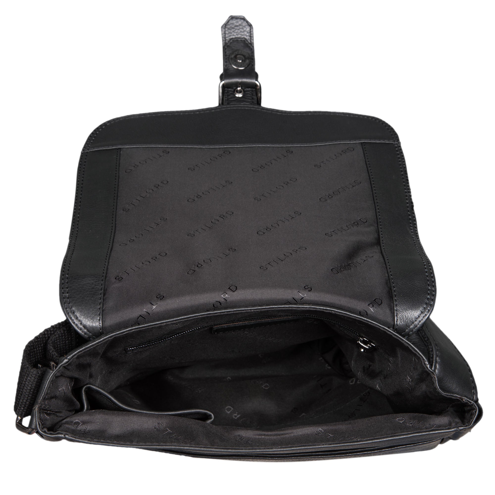 Schwarze Messenger Bag 10.1 Zoll Tablettasche
