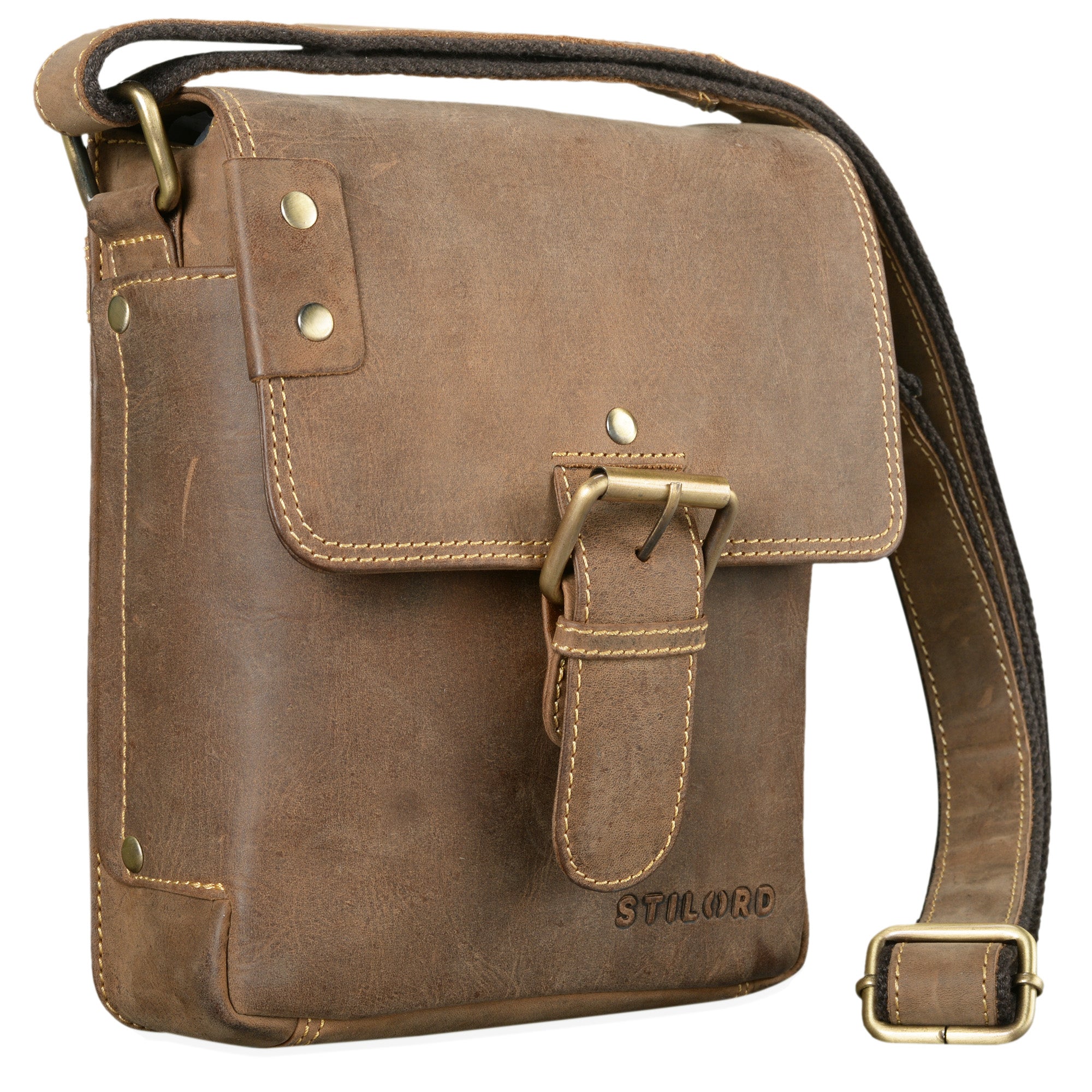 Messenger Bag Leder klein