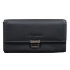 Kellner Portemonnaie Leder schwarz
