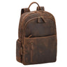Laptop Rucksack 15,6 zoll gross leder herren echtleder vintage