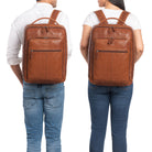Herren und Damen Rucksack mit Laptoptopfach 17 Zoll