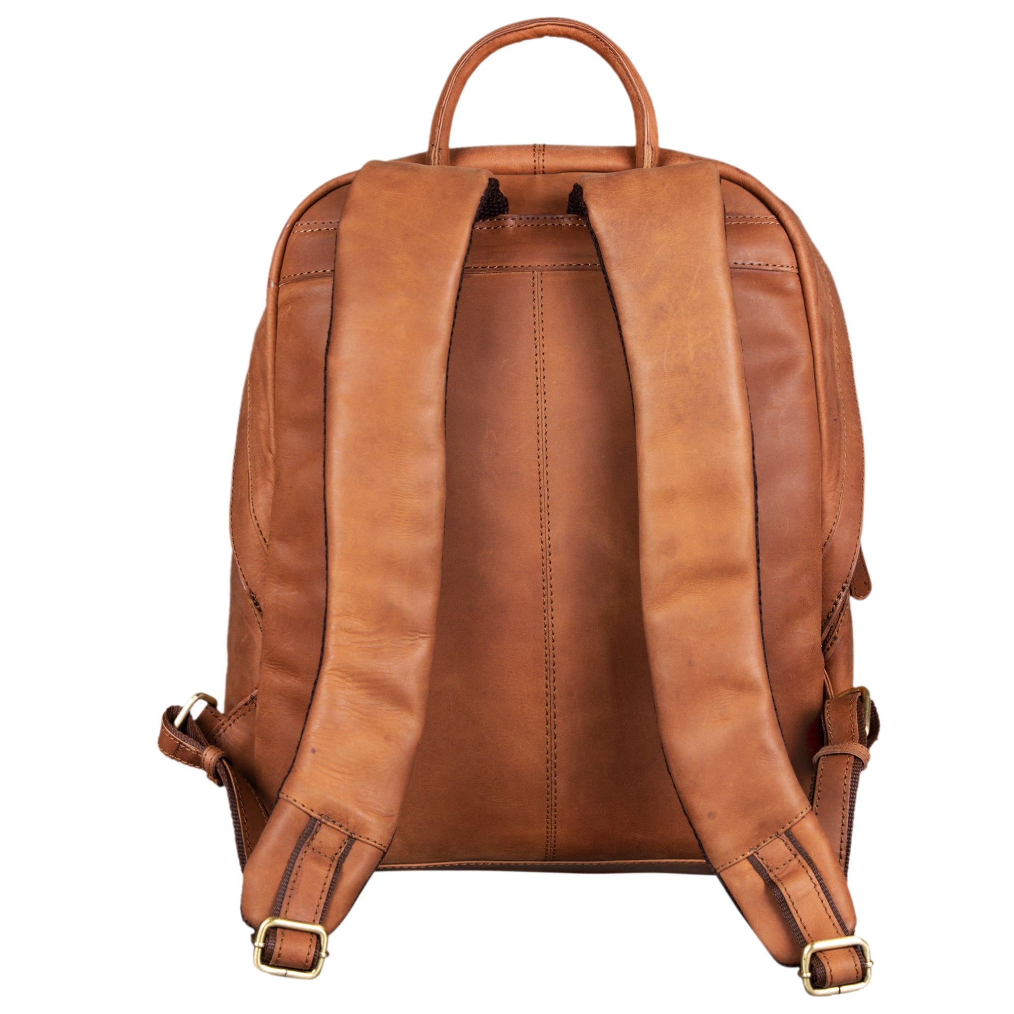 Großer Leder Rucksack Vintage Männer