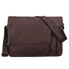 Vintage Ledertasche zum Umhängen braun