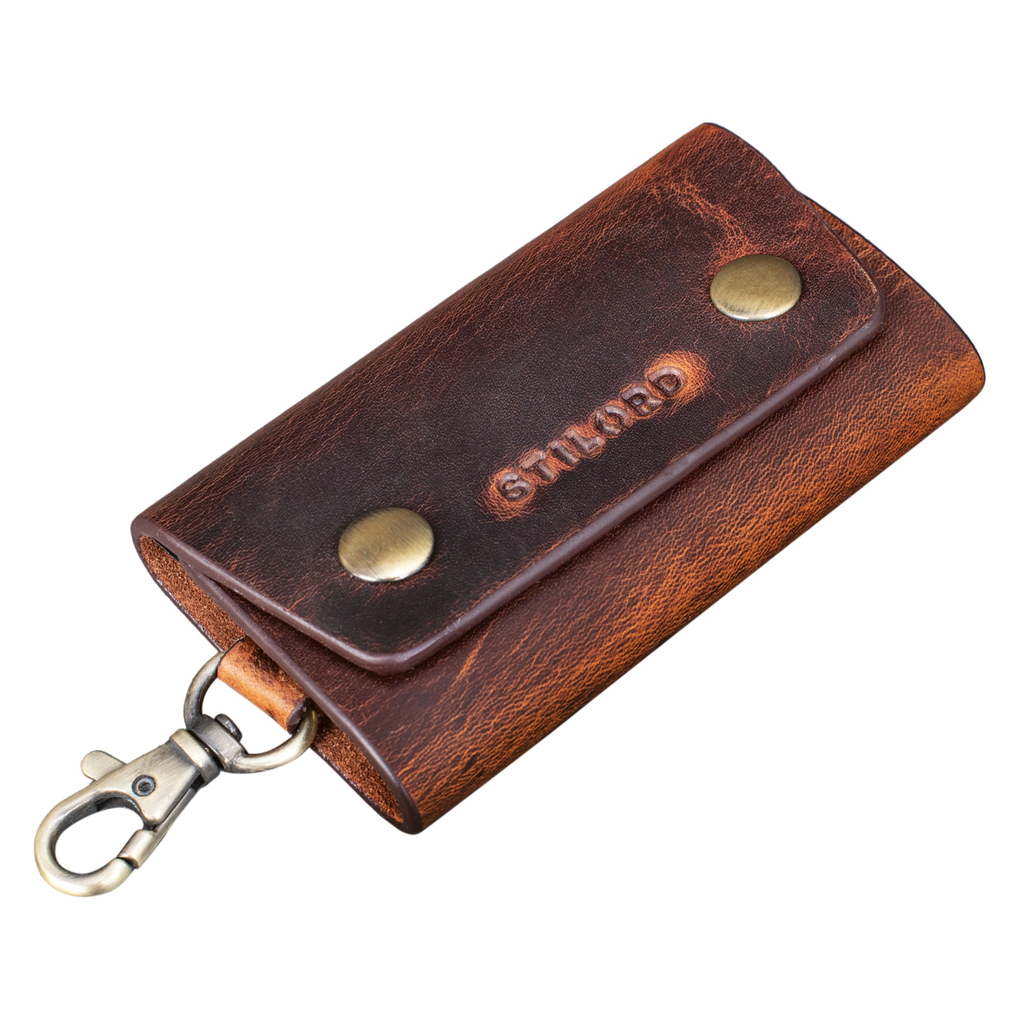 Schlüssel Tasche Leder