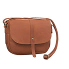 Damen Schultertasche Leder Vintage klein