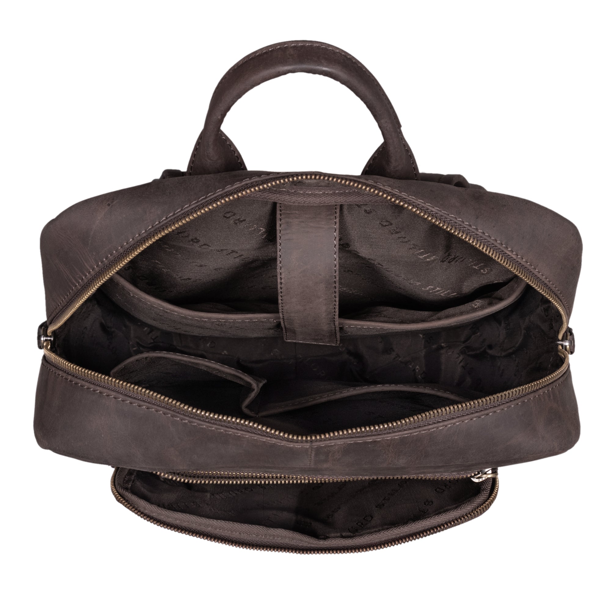 Damen Lederrucksack Arbeit