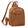"Elonora" Vintage Skórzany Plecak 2-w-1 Damski Mały Daypack