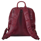Lederrucksack 13,3 Zoll Vintage rot