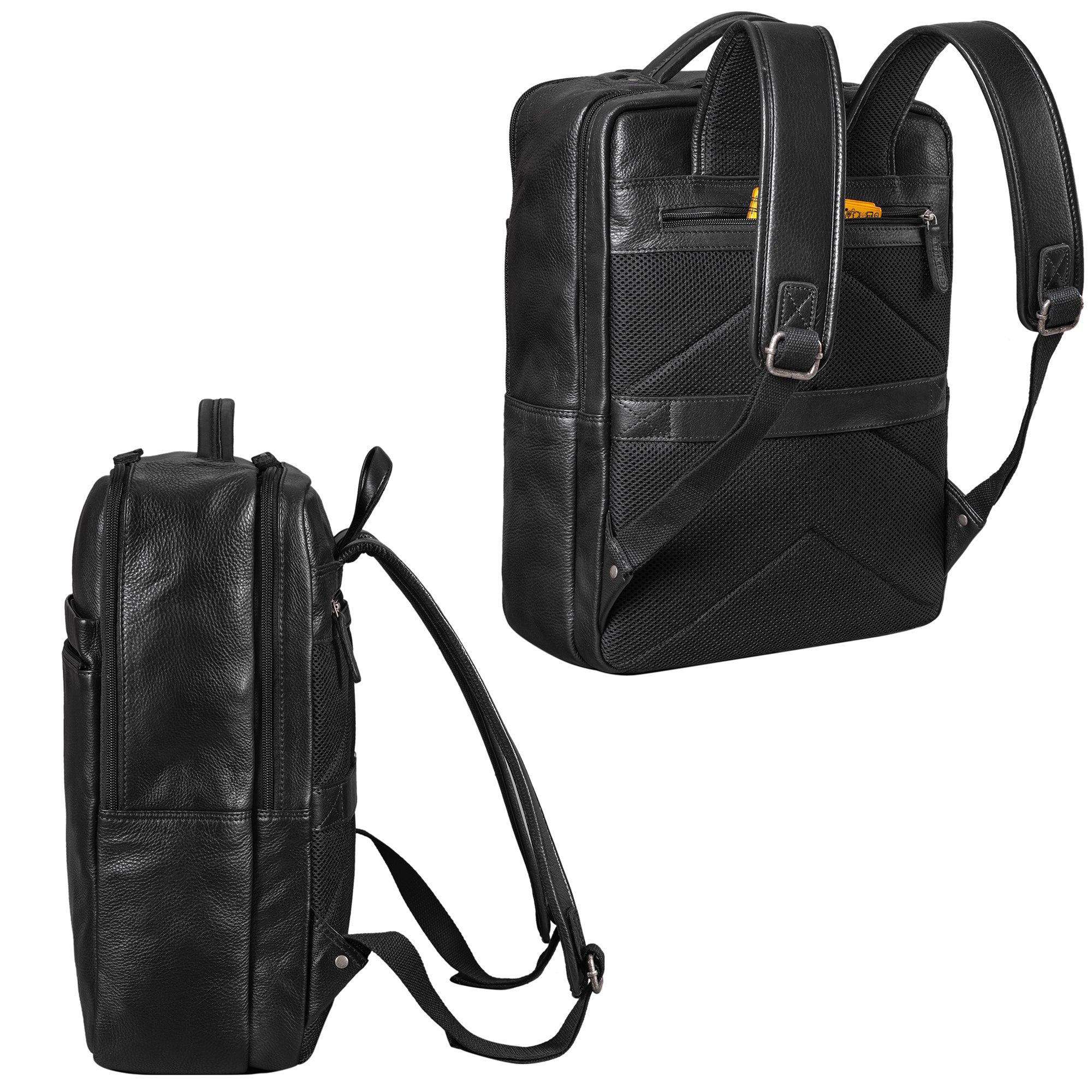Leder Businessrucksack Damen
