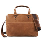Braune Ledertasche Aktentasche Herren groß
