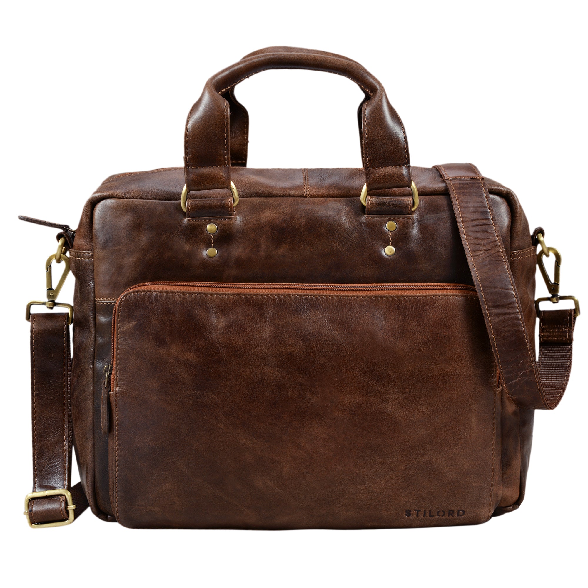Leder Aktentasche Vintage für Herren