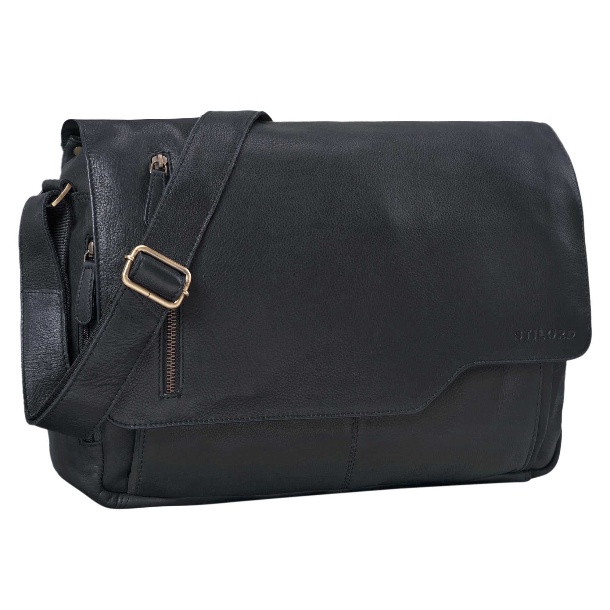 Businesstasche Leder schwarz