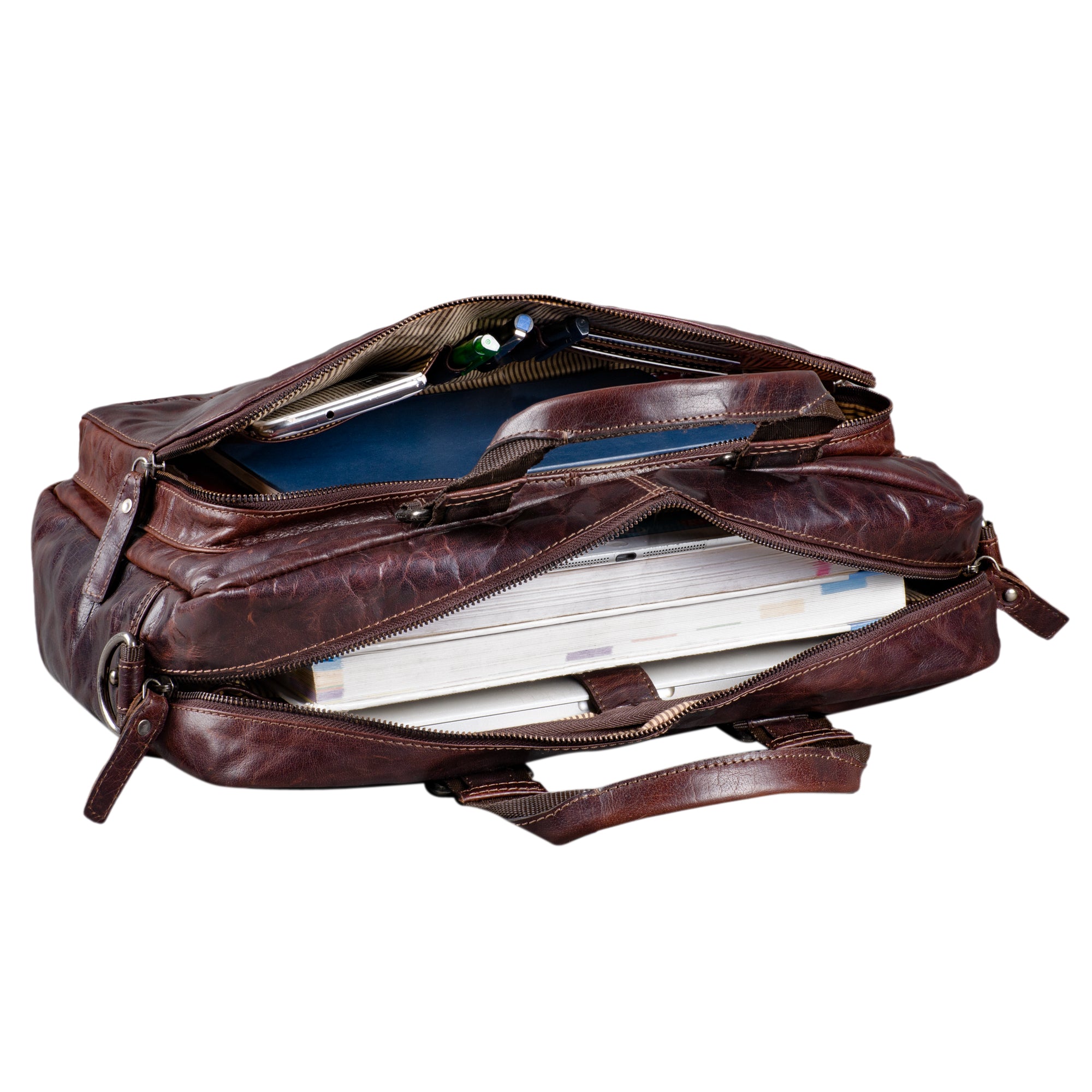 Lehrertasche Umhängetasche Leder
