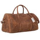 Sporttasche Leder braun