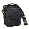 Vintage Ledertasche schwarz Herren
