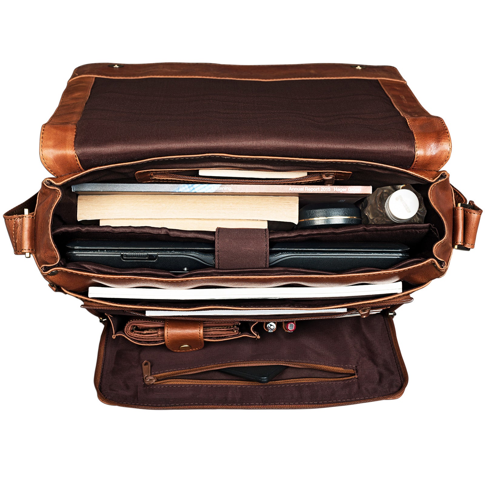 Laptoptasche Leder