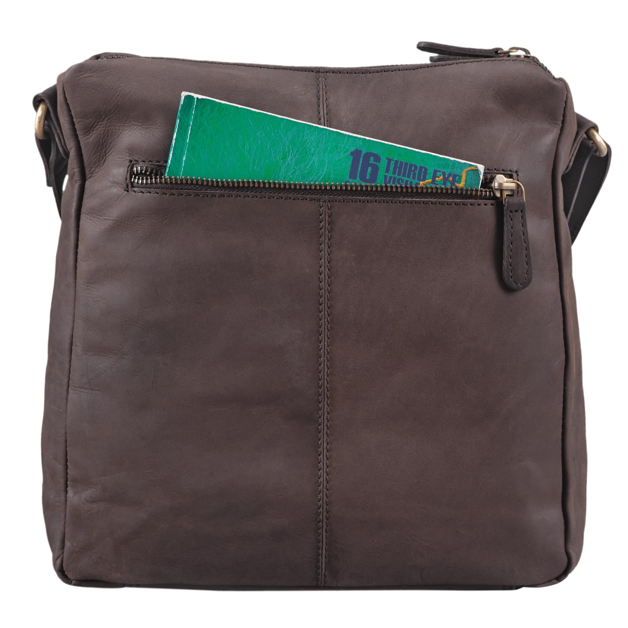 Ledertasche Damen Echtleder Retro braun
