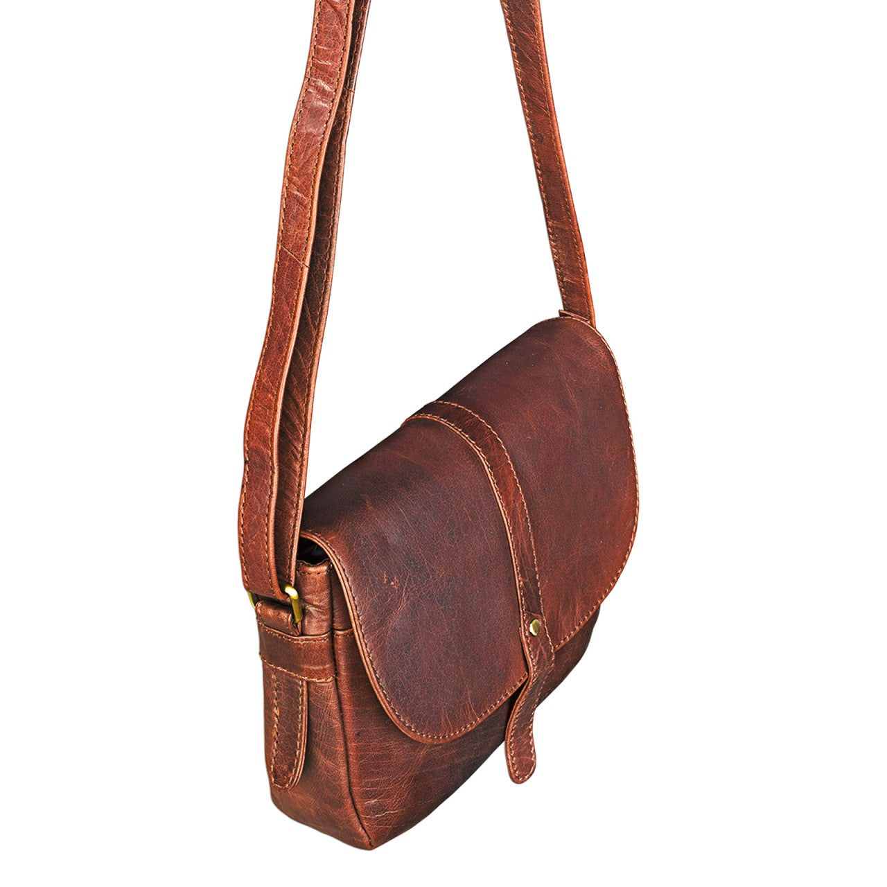 Kleine Leder Umhängetasche Vintage
