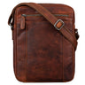 "Fox" Męska Torba Skórzana Vintage Messenger Mała i Elegancka