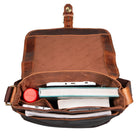Vintage Messenger Bag Leder 10.1 Zoll