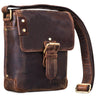 Kleine Leder Messenger Bag