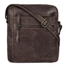 „Garcia“ Mała Torba Na Ramię Skórzana Brązowa Vintage Messenger