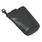 Leder Geldbörse schwarz