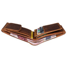 Herren Minibörse Leder RFID Blocker