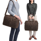 Riesen Ledertasche Laptop