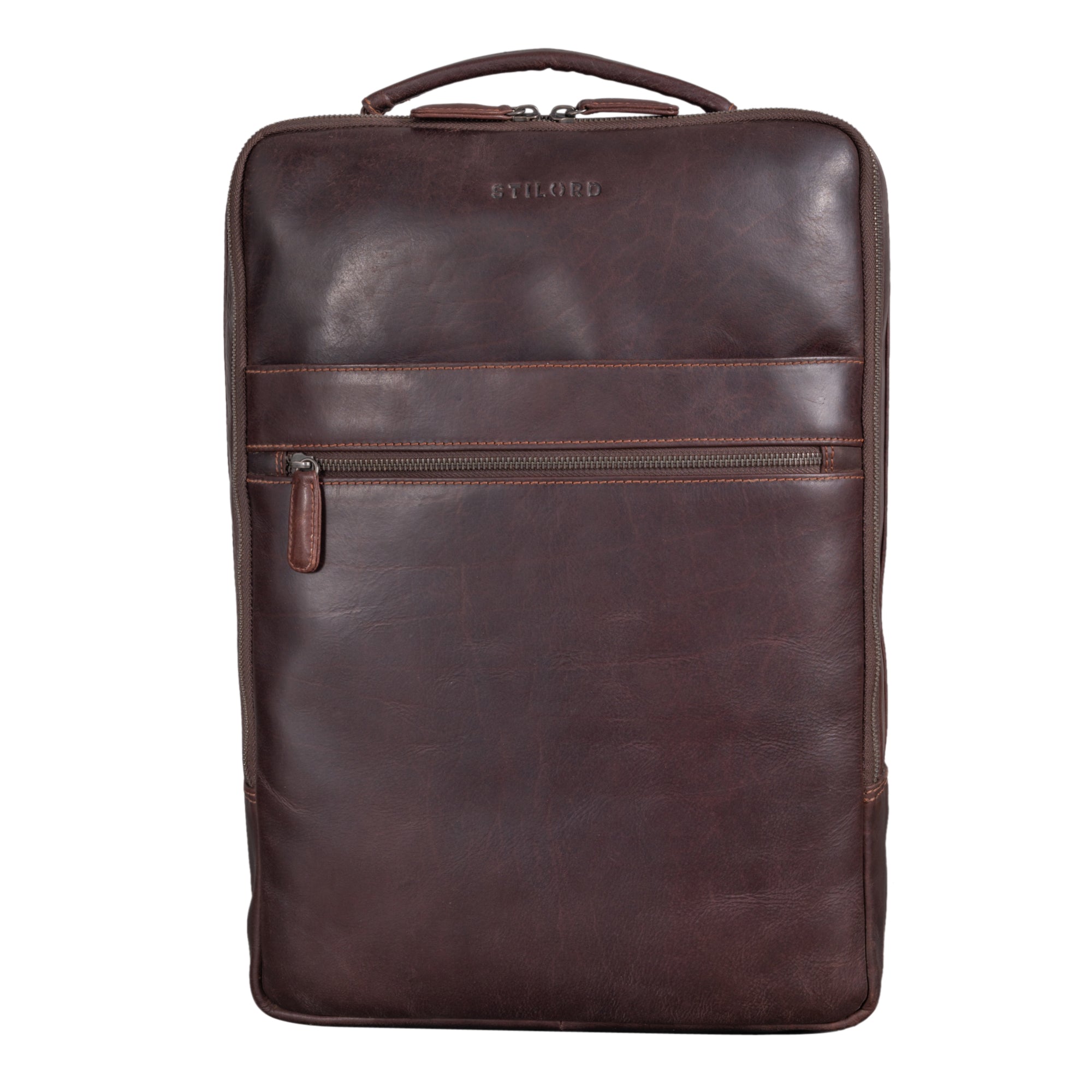 Arbeitsrucksack Leder Vintage