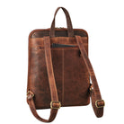 Cityrucksack Leder cognac