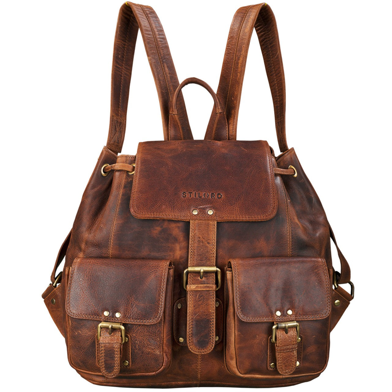 Vintage Rucksack Leder